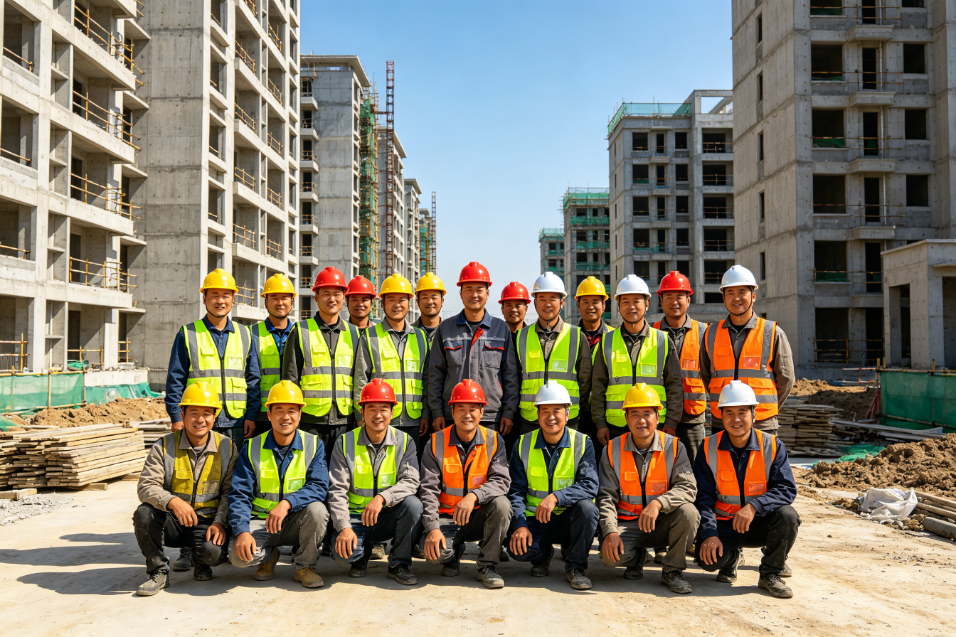 河南正耀建设有限公司施工团队